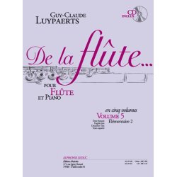 Guy-Claude Luypaerts: De la Fl&ucirc;te Vol.5 (Flute & Piano)