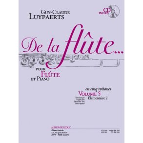 Guy-Claude Luypaerts: De la Flûte Vol.5 (Flute & Piano)