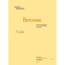 Gilles Martin: Berceuse (Saxophone-Alto & Piano)