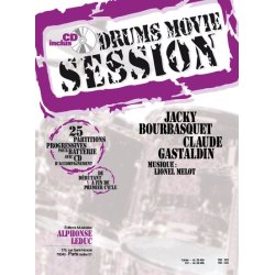 Jacky & Claude Bourbasquet J.& Gastaldin: Drums Movie Session (Percussion solo)