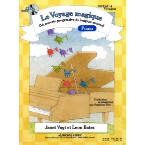 Bates: Le voyage magique (traduction et adaptation par Stéphane Blet) niveau 4 – voyageur / le cahier (cahier et cd vendus ensemble)