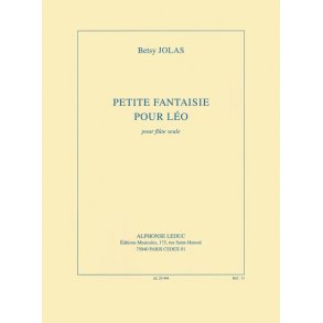 Betsy Jolas: Petite Fantaisie pour Léo (Flute solo)