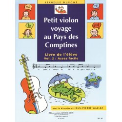 Wallez J.P.& Dupont I.: Petit Violon voyage Vol.2 (Violin solo)