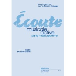 Grosser: &Eacute;coute musicale active par le musicogramme guide du professeur