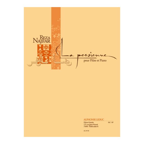Reza Najfar: La Persienne (Flute & Piano)