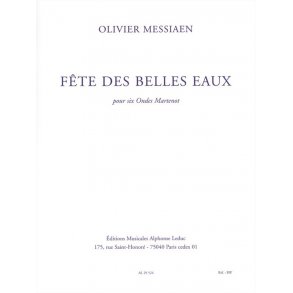 Olivier Messiaen: Fête des belles Eaux (Ondes Martenot 5 or more)