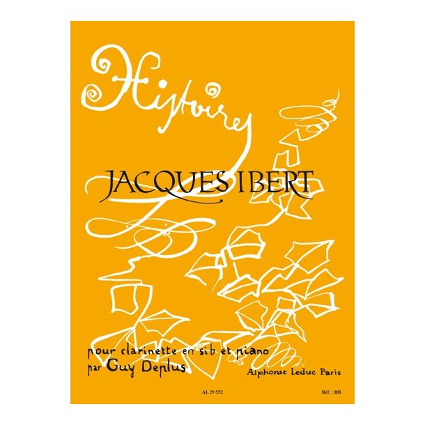 Jacques Ibert: Histoires, 8 Pi&egrave;ces (Clarinet & Piano)