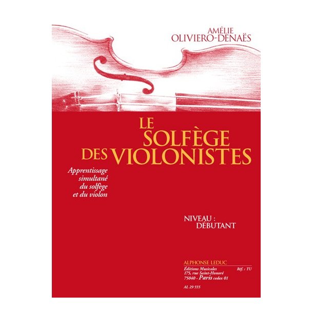 Am&eacute;lie Oliviero-Dena&euml;s: Le Solf&egrave;ge des Violinistes (Violin solo)
