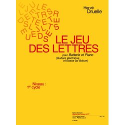 Herv&eacute; Druelle: Le Jeu des Lettres (Quartet-Mixed)