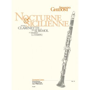 Armando Ghidoni: Nocturne & Sicilienne (Clarinet & Piano)