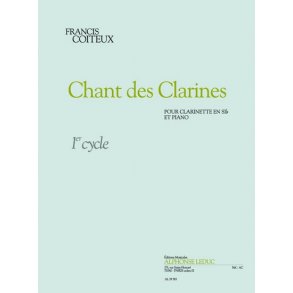 Francis Coiteux: Chant des Clarines (Clarinet & Piano)