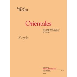Pascal Proust: Orientales (Trumpet & Piano)
