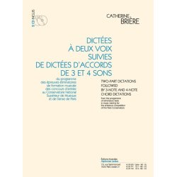 Catherine Bri&egrave;re: Dict&eacute;es a 2 Voix... (Book)