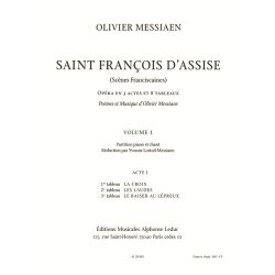 Saint Francois D'assise 1 Vce/Pf Bk