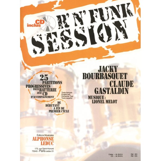 Jacky & Claude Bourbasquet J.& Gastaldin: R'n'Funk Session (Percussion solo)