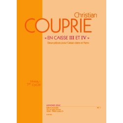 Christian Couprie: En Caisse No.3 & No.4 (Percussion(s) & Piano)