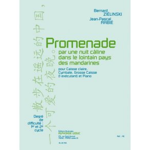 Bernard & Jean-Pascal Zielinski B.& Rabié: Promenade pour une Nuit câline... (Percussion(s) & Piano)