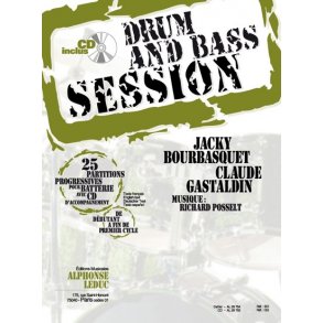 Jacky & Claude Bourbasquet J.& Gastaldin: Drum and Bass Session: Book (Percussion solo)
