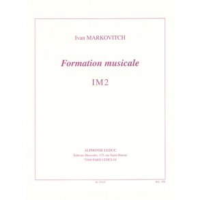 Ivan Markovitch: Music Theory (IM2)