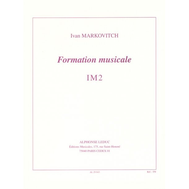 Ivan Markovitch: Music Theory (IM2)