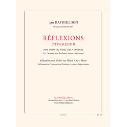 Reflexion Vln (Or Fl) Vla Pno Sc/Pts