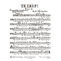 Marc-Antoine Charpentier: Te Deum (Choral-Mixed accompanied)