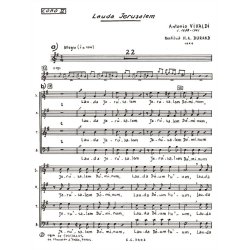 Antonio Lucio Vivaldi: Lauda Jerusalem (Chorus Part 2) (Choral)