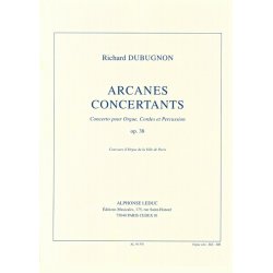 Dubugnon Arcanes Concertants Op.38 Grand Organ Book