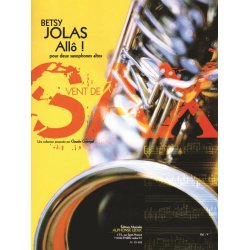 Jolas Betsy Allo! (Georgel) 2 Alto Saxophones Book