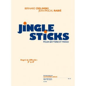 Rabie: Jingle stiks (cycle 1 : degré 3 à 4) pour batterie et piano