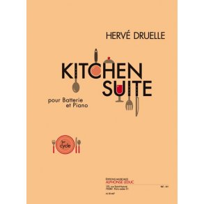 Druelle: Kitchen suite (cycle 1) (1'35'') pour batterie et piano