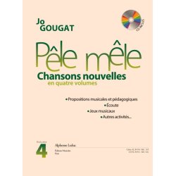 Jo Gougat: P&ecirc;le-M&ecirc;le, Vol. 4 (Book/CD)