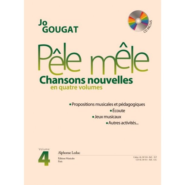Jo Gougat: P&ecirc;le-M&ecirc;le, Vol. 4 (Book/CD)
