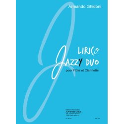 Ghidoni: Lirico jazzy duo (8'46'') pour fl&ucirc;te et clarinette
