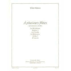 Gieco Enzo A Plusieurs 4 Flutes Perc Ad Lib Score/Parts