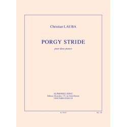 Lauba: Porgy stride (6'25'') pour 2 pianos