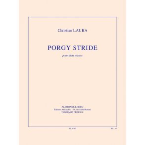 Lauba: Porgy stride (6'25'') pour 2 pianos