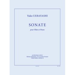 Uebayashi Sonate Flt/Pf Bk