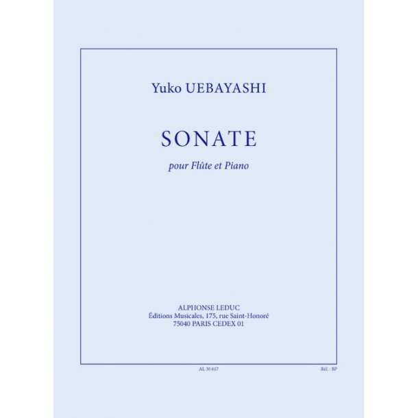 Uebayashi Sonate Flt/Pf Bk