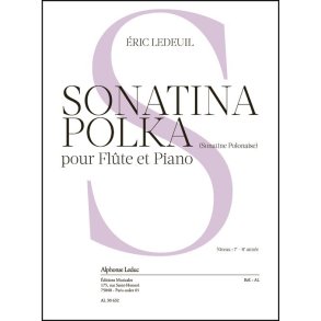 Ledeuil: Sonatina polka (sonatine polonaise) (7-8e année) (7'30'') pour flute et piano