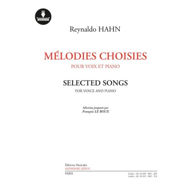 Reynaldo Hahn: Selected Songs
