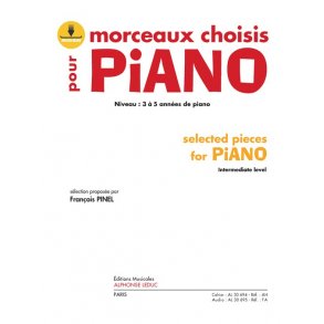 Francois Pinel: Selected Pieces For Piano (Book/Download Card)