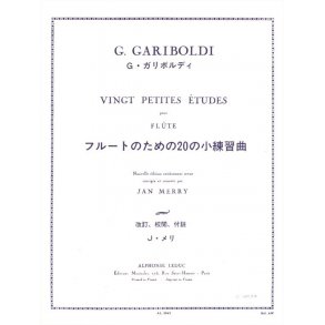 Giuseppe Gariboldi: 20 Petites Etudes Op.132 (Flute solo)