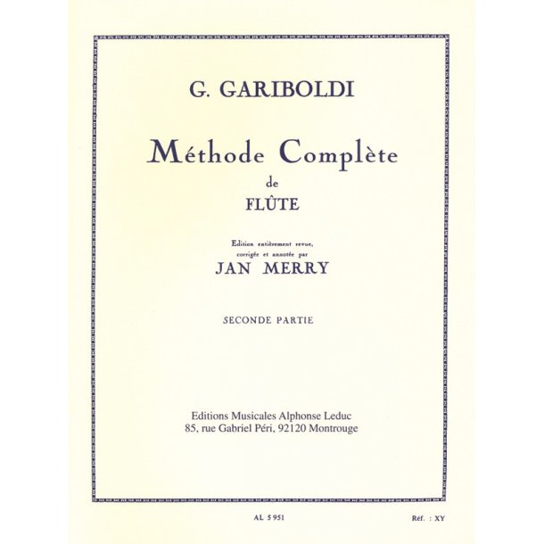 Giuseppe Gariboldi: M&eacute;thode compl&egrave;te Vol.2 (Flute solo)