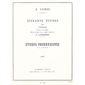 Samie: 60 Etudes Vol.2: Etudes progressives Op.32 (Violin solo)