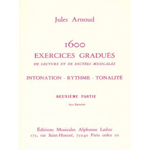 Jules Arnoud: 1600 Exercices gradués Vol.2 (Miscellaneous)