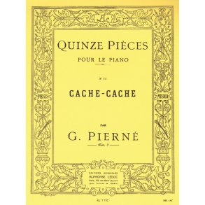 Gabriel Pierné: Cache-cache Op.3, No.12 (Piano solo)