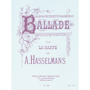Alphonse Hasselmans: Ballade (Harp solo)