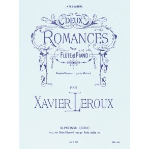 Xavier Leroux: Romance No.1 in A minor (Flute & Piano)