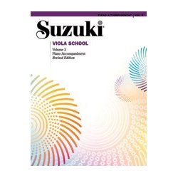 Sukuzi Viola School: Volume 5 Revised Edition - Piano Accompaniments Book (Revised Edition)